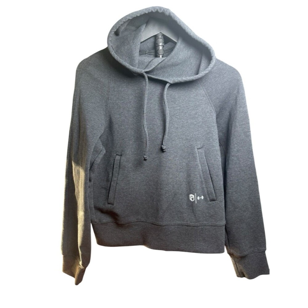 Born Primitive Charcoal Gray Cropped Style Hoodie Women's S Classic Streetwear